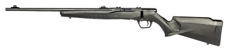 Savage Arms 70240 B Series F Full Size 22 LR 10+1 21" Matte Black Button Rifled Barrel, Matte Black Drilled & Tapped Carbon Steel Receiver, Matte Black Synthetic Stock, Left Hand