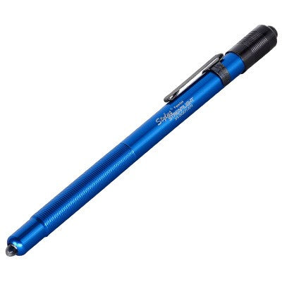 Stylus Penlight White LED Blue AAAA Battery