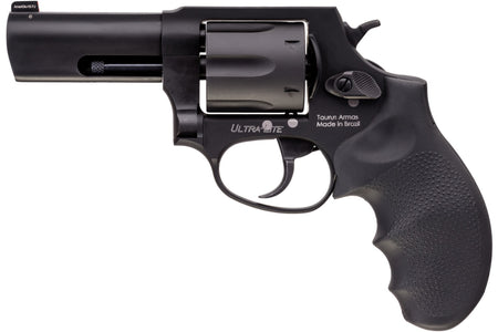 Taurus 2-85631ULNS 856 Ultra-Lite Defender 38 Special +P 6rd 3" Matte Black Cylinder & Barrel Anodized Black Aluminum Black Hogue Rubber Grip
