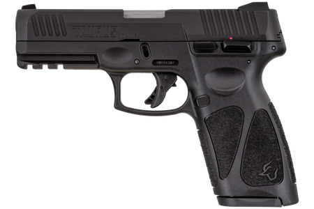 Taurus 1G3B94110 G3 9mm Luger 10+1 4" Barrel, Black Finish Picatinny Rail Frame, Serrated Matte Black Tenifer Steel Slide, Polymer Grip Includes 2 Mags