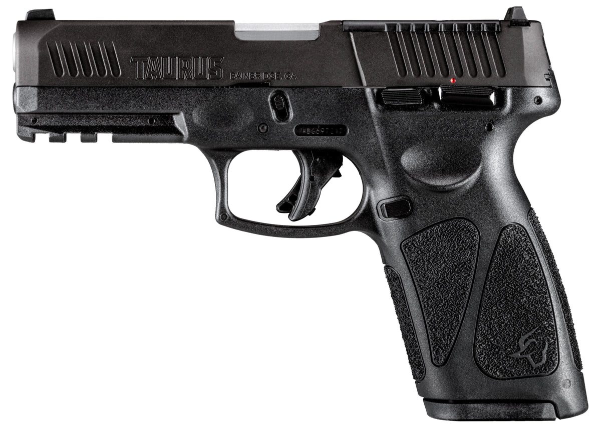 Taurus 1G3P94117 G3 T.O.R.O. Full Size 9mm Luger 17+1 4" Matte Stainless Steel Barrel, Matte Black Tenifer Optic Ready/Serrated Slide, Black Polymer Frame w/Picatinny Rail, Black Polymer Grips
