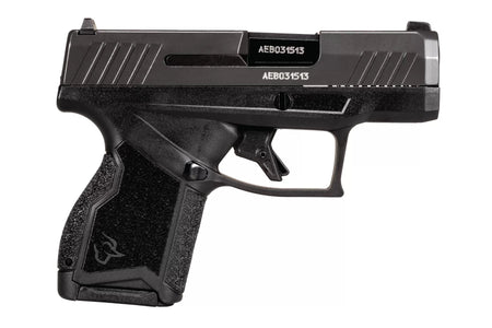 Taurus 1GX4M93GR10 GX4 Micro-Compact 9mm Luger 10+1 3.06" Black Steel Barrel/Gray Serrated Slide/ Gray Stainless Steel Frame/ Black Polymer w/Interchangeable Backstrap Grips Right Hand