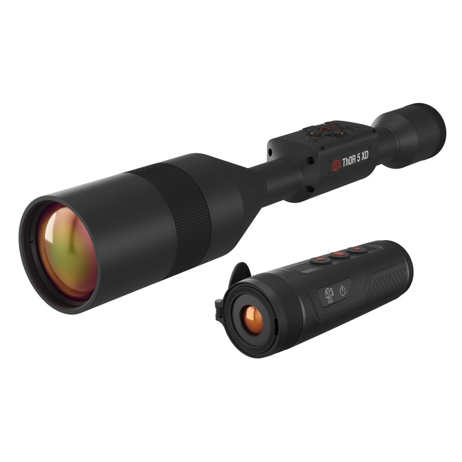 ATN THOR 5 Thermal Rifle Scope 4-40x with BlazeTrek 619 Combo