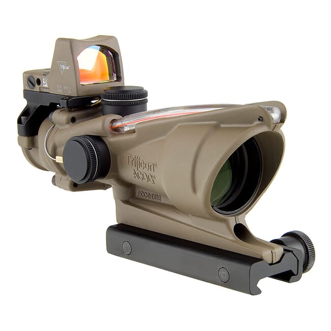 Trijicon ACOG Rifle Scope 4x32mm Dual Illuminated Red Chevron .223 Reticle