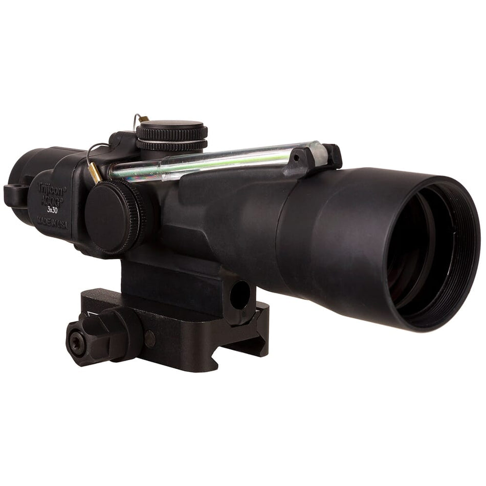 Trijicon TA33 Rifle Scope 3x30mm Illuminated Green Horseshoe Dot .223 Reticle