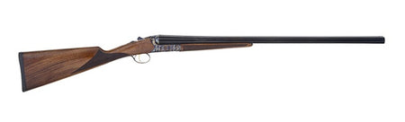 TriStar 38020 Bristol SxS Full Size 20 Gauge Break Open 3" 2rd 28" Blued Side By Side Barrel, Color Case Hardened Steel Receiver, English Style Oiled Turkish Walnut Stock, Right Hand