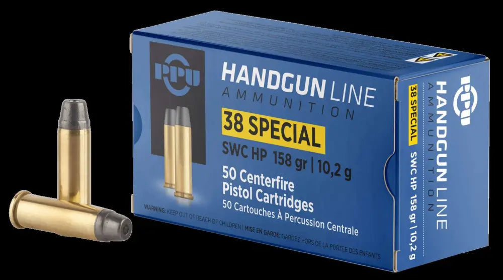 Prvi Partizan  .38 Special 150 gr Wadcutter ammo