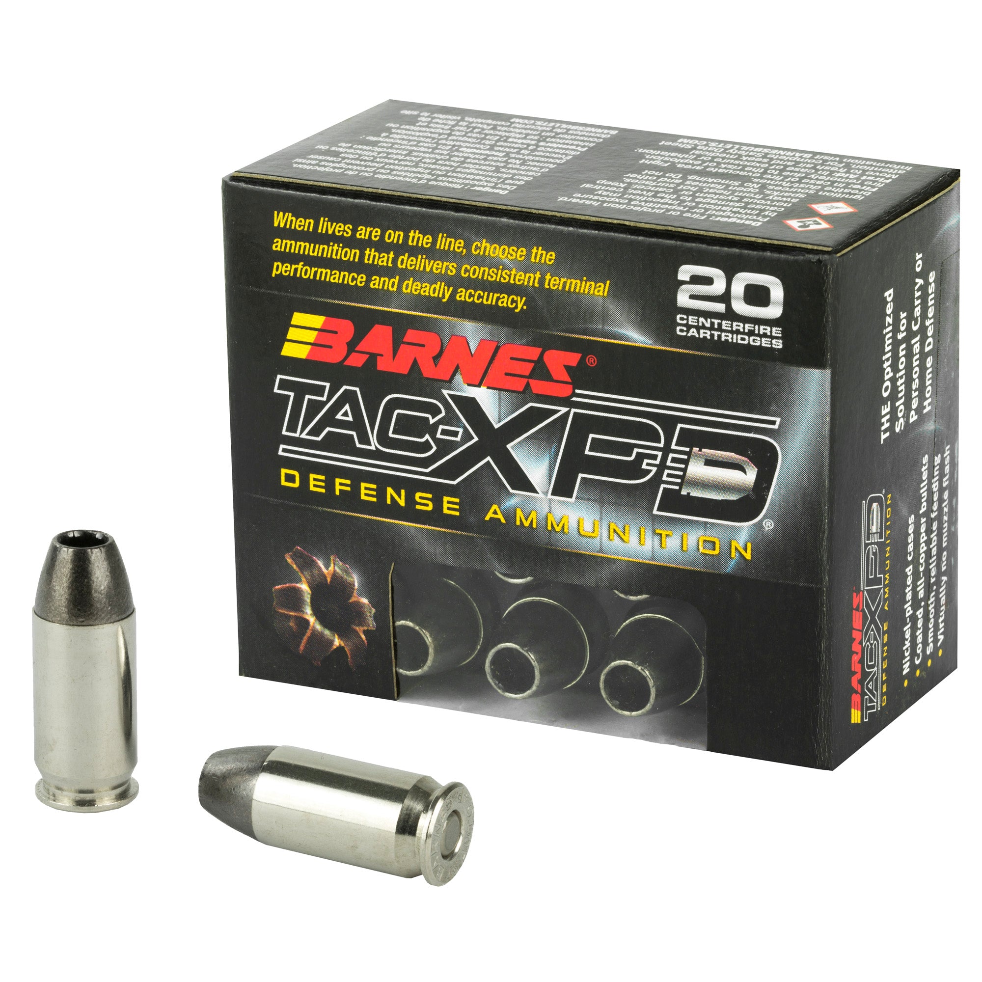 Barnes 21555  TAC-XP  185 Grain .45 ACP/Auto