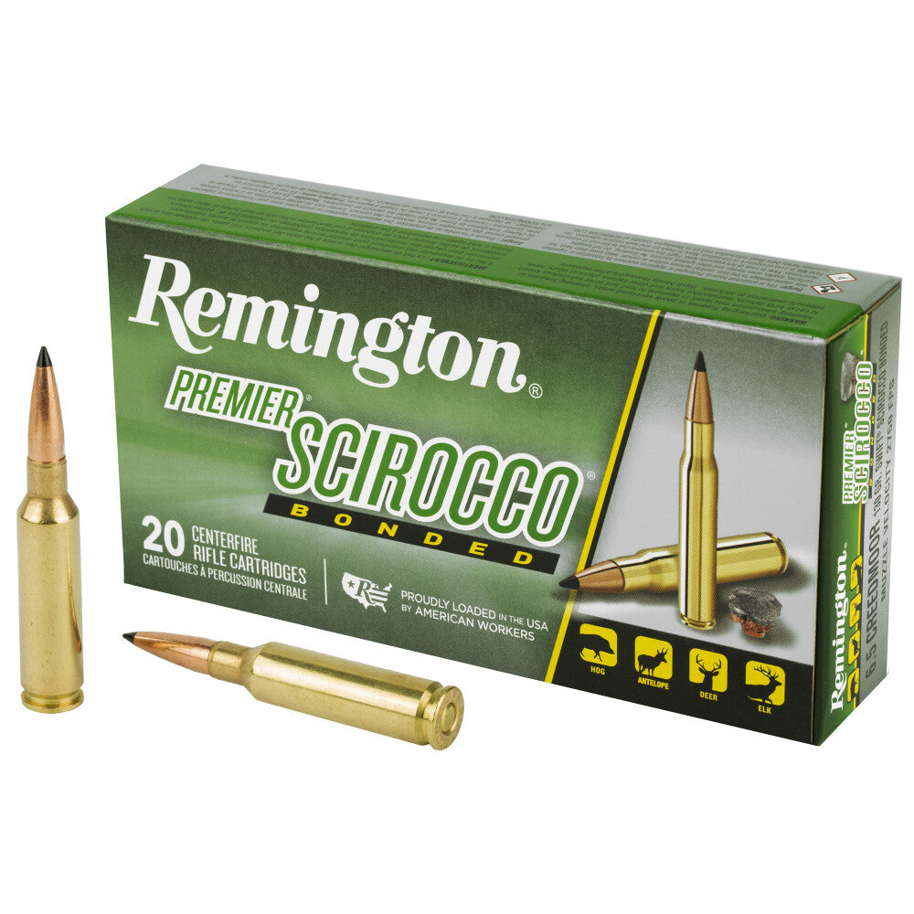 Remington 29344 Premier Swift Scirocco Bonded  130 Grain 6.5mm Creedmoor