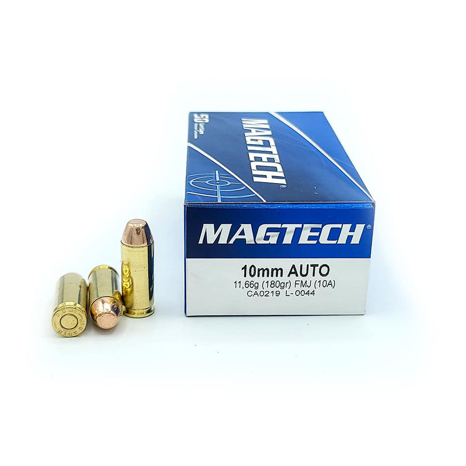 Magtech 10mm Auto 180gr FMJ Ammo