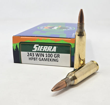 Sierra 156102 Outdoor Master Jacketed Hollow Point Sport Master  100 Grain .243 Winchester