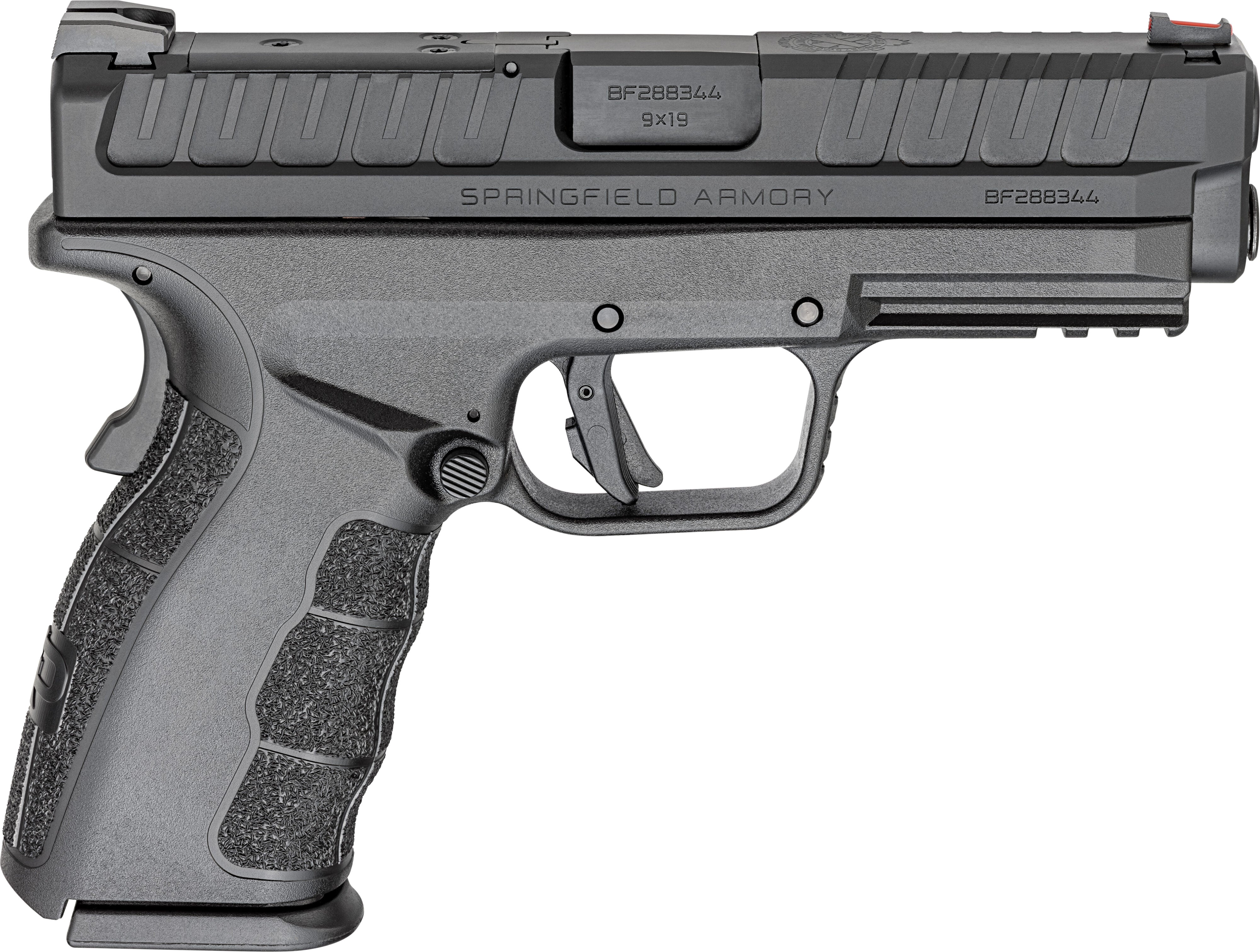 Springfield Armory XDDG9101BOSP XD Mod3 OSP 9mm Luger 16+1 4" Black Melonite Steel Barrel, Black Melonite Steel Optic Ready/Serrated Slide, Black Polymer Frame w/Picatinny Rail, One Mag