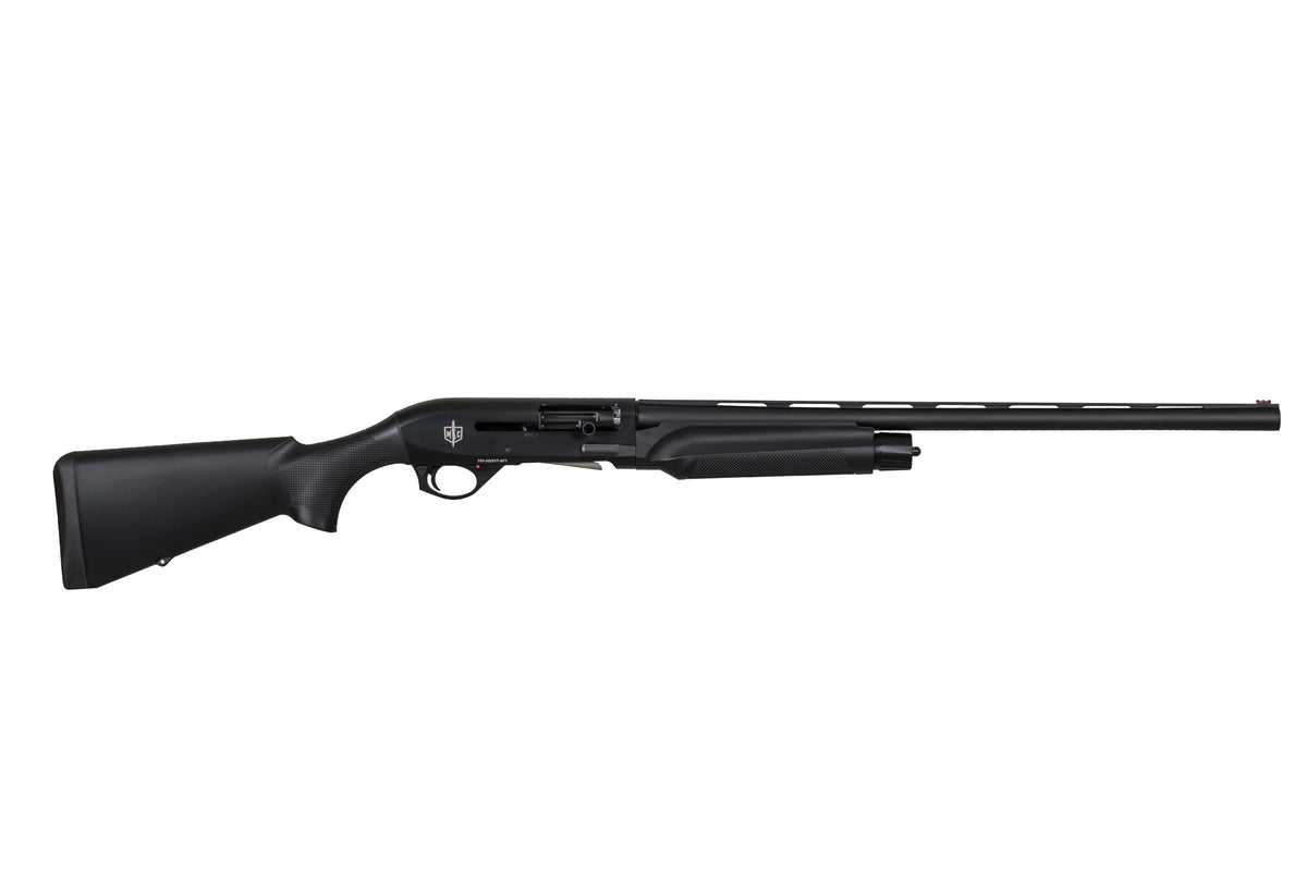 MAC 21000157 2 3-Gun 12 Gauge 3" 3+1 24", Black, Synthetic Furniture, Fiber Optic Sight, Oversized Controls, 3 Chokes