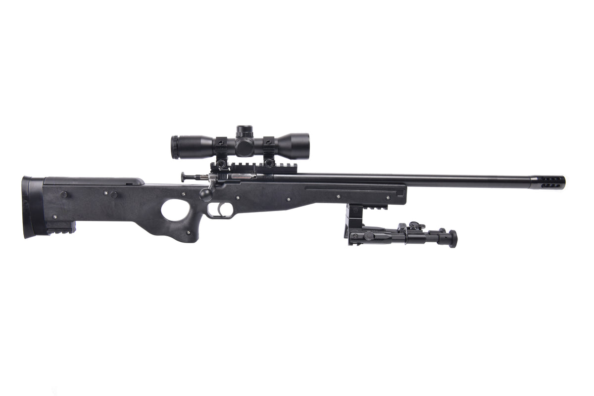 Crickett KSA2159 CPR Complete Package Youth 22 LR 1rd 16.12" Threaded Bull Barrel W/Muzzle Brake, Adjustable Cheek Comb Synthetic Stock, 10 3/8"-11 1/8" LOP, Integrated Buttstock & Forend Crickettinny