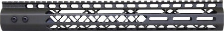 Guntec Air Lite 15" M-LOK Handguard Black