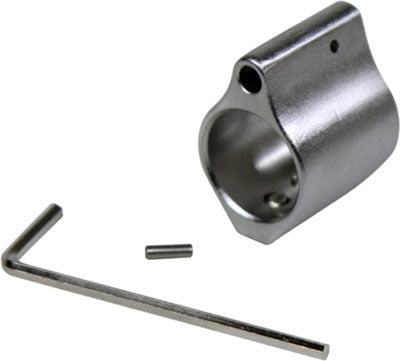 Guntec AR-15 Low Profile Gas Block .750 Stainless Steel Matte