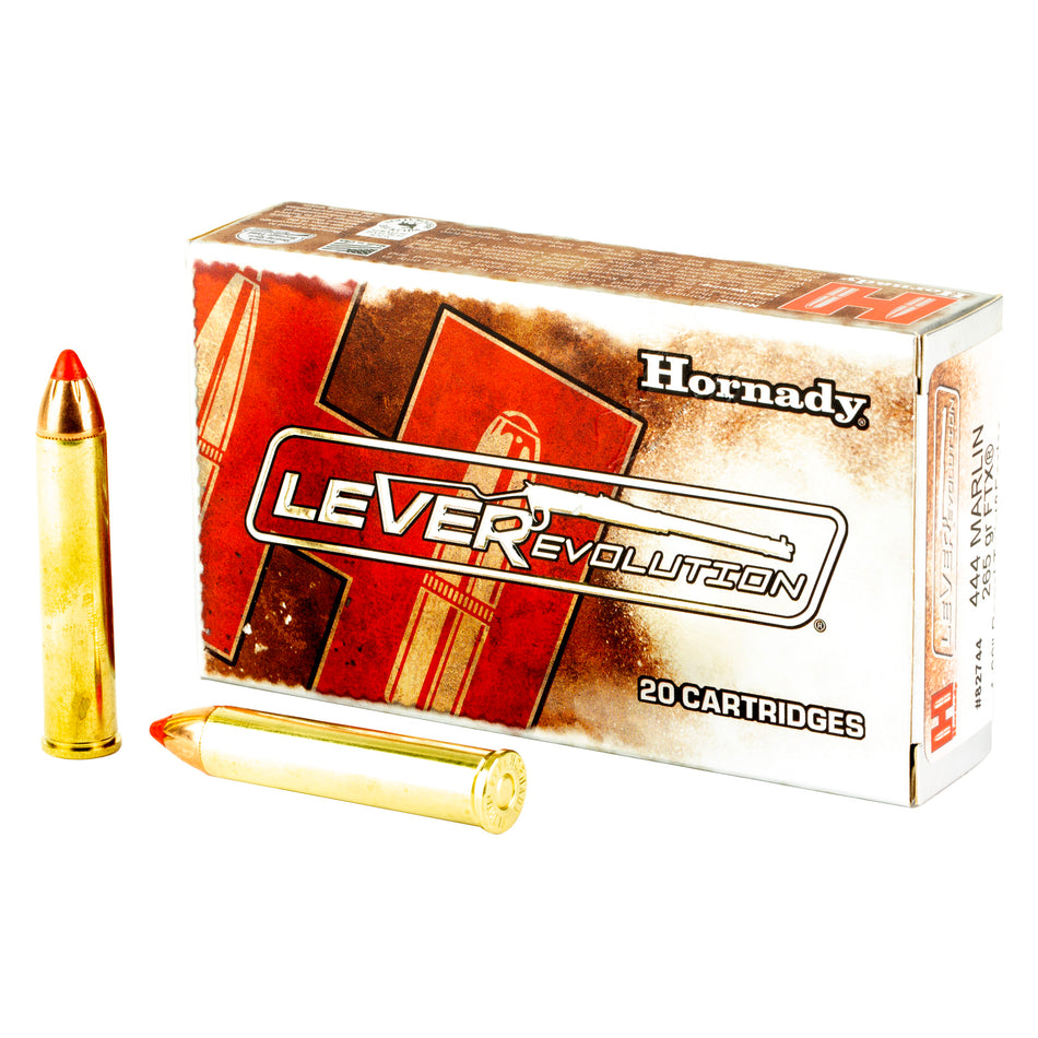Hornady 82744 LEVERevolution Flex Tip eXpanding  265 Grain .444 Marlin