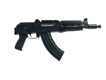 Zastava Arms Usa ZP92762PAM ZPAP 92 7.62x39mm 30+1 10" Black, Polymer Grip, Dark Wood Handgaurd, Stock Adapter, Muzzle Brake