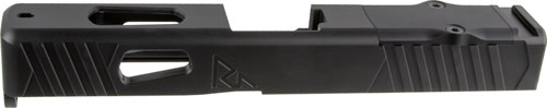 Rival Arms Black Stripped Slide with RMR Cut for Glock 19 G3