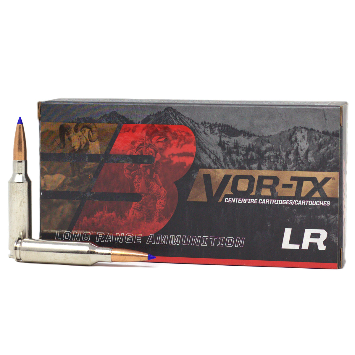 Barnes 28986 VOR-TX Long Range LRX Boat Tail 127 Grain 6.5mm Creedmoor 2850 FPS